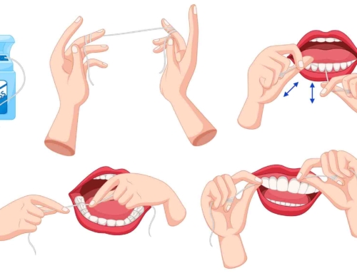 طریقه استفاده صحیح از نخ دندان